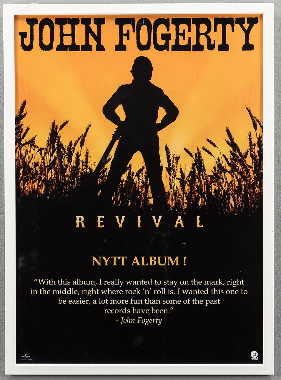 PLAKAT John Fogerty.