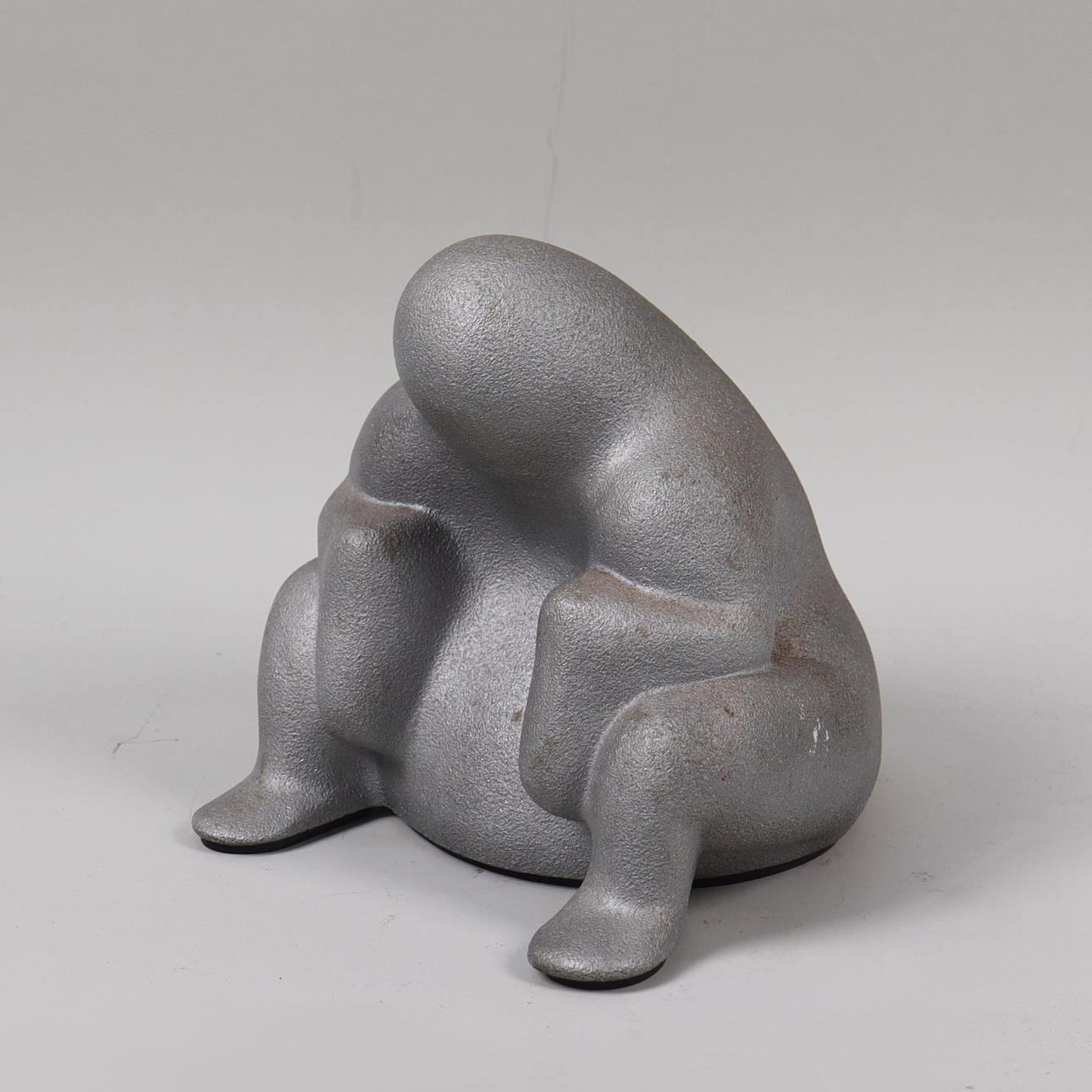 PHILIPPE STARCK. Alessi, “Dédé”, sculpture/door stop in aluminum