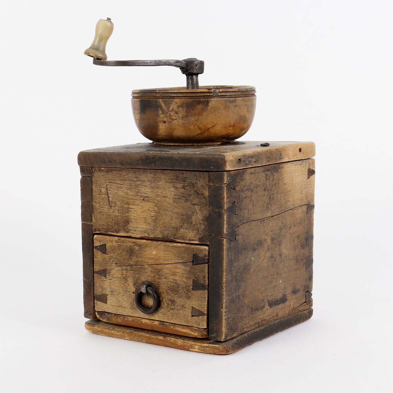 Molinillo de café del siglo XIX.