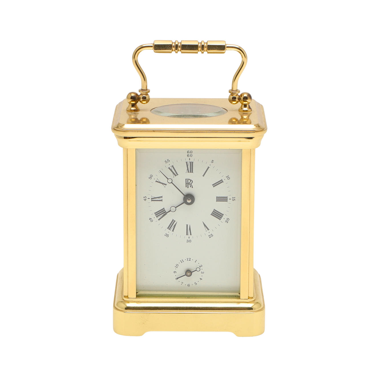 KUTSCHENUHR AUS MESSING - ROLLS ROYCE INTEREST.