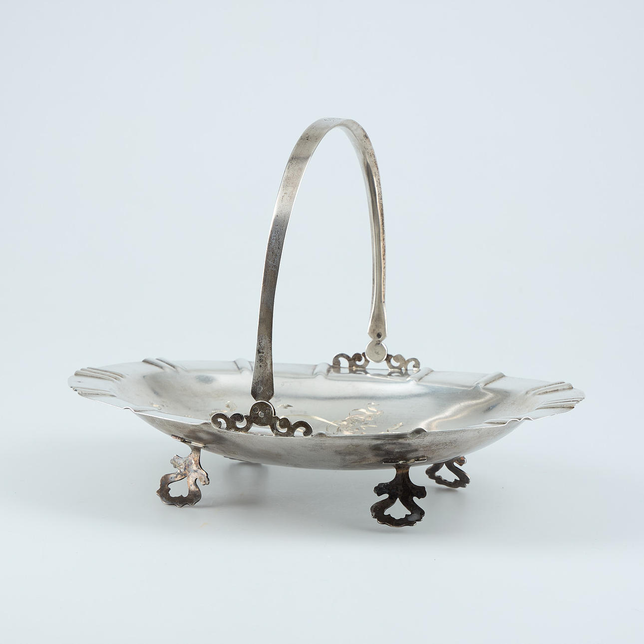 BRÖDKORG, silver, sekelskiftet 1800 / 1900, Moskva.