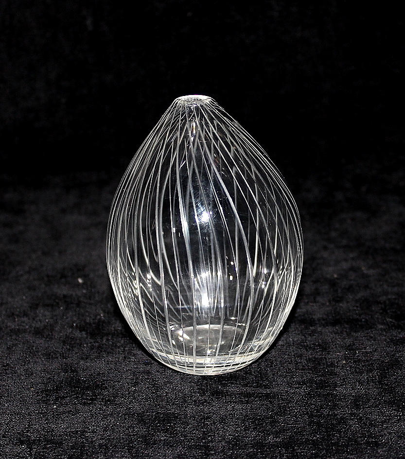 VAS, glas, "Kantarelli" Tapio Wirkkala, IIttala.