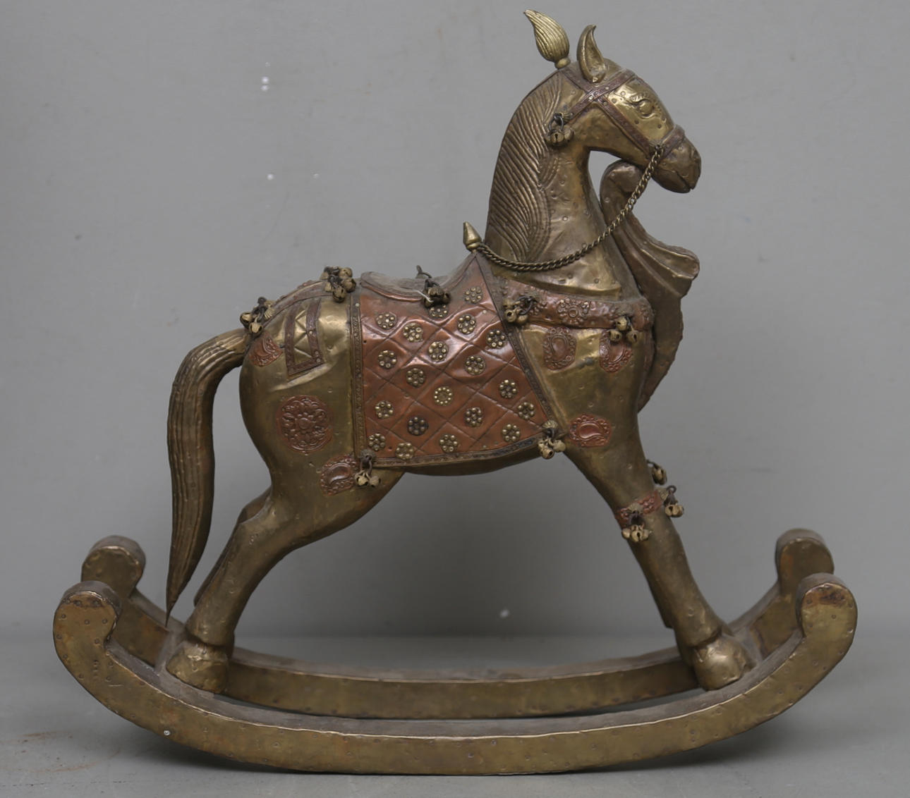 GUNGHÄST, miniatyr, orientalisk-stil, 1900/2000-tal.