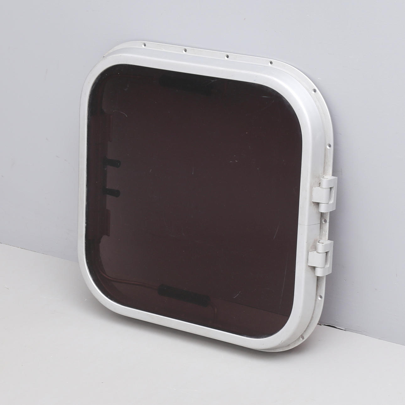 DÄCKSLUCKA, s.k "Skylight", metall, glas.