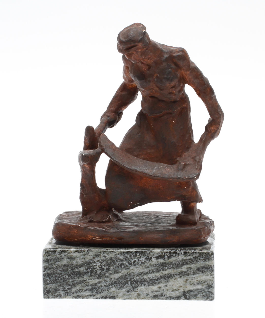 CHRISTIAN ERIKSSON(1858-1935). Skulptur, gips, sign.