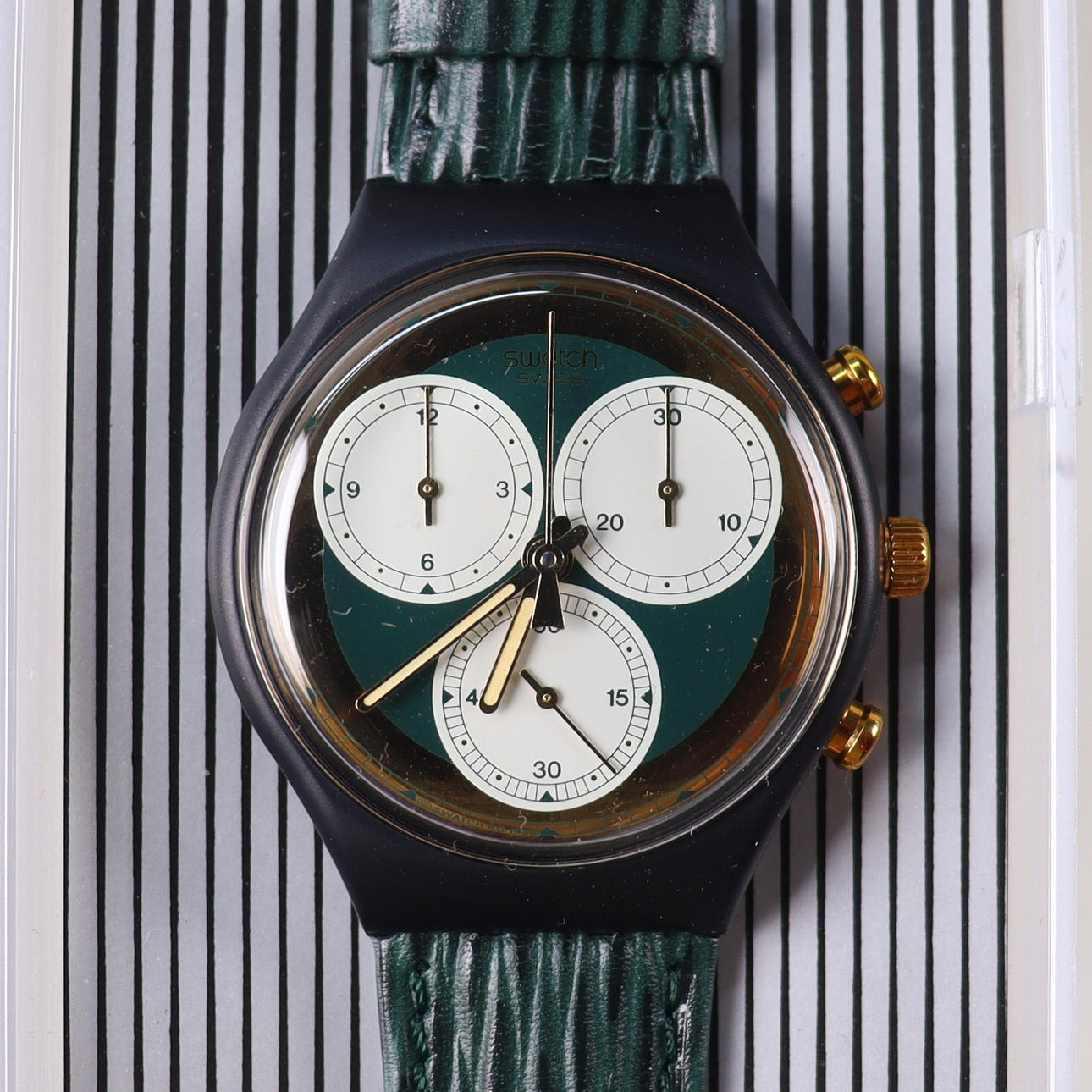 SWATCH, armbandsur, Chrono, SCB107, "Rollerball", quartz, 1990.