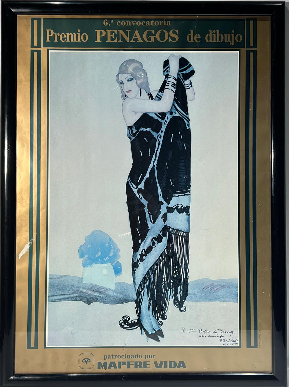 6:e Penagos ritningssamtal. Tidens originalaffisch.