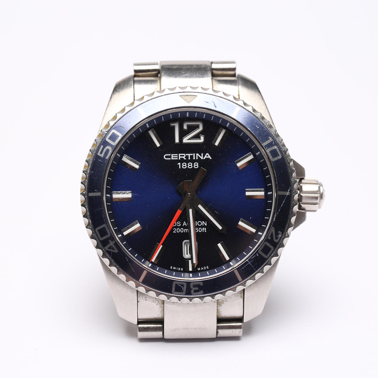 ARMBANDUHR, Certina, DS Action, Stahl.