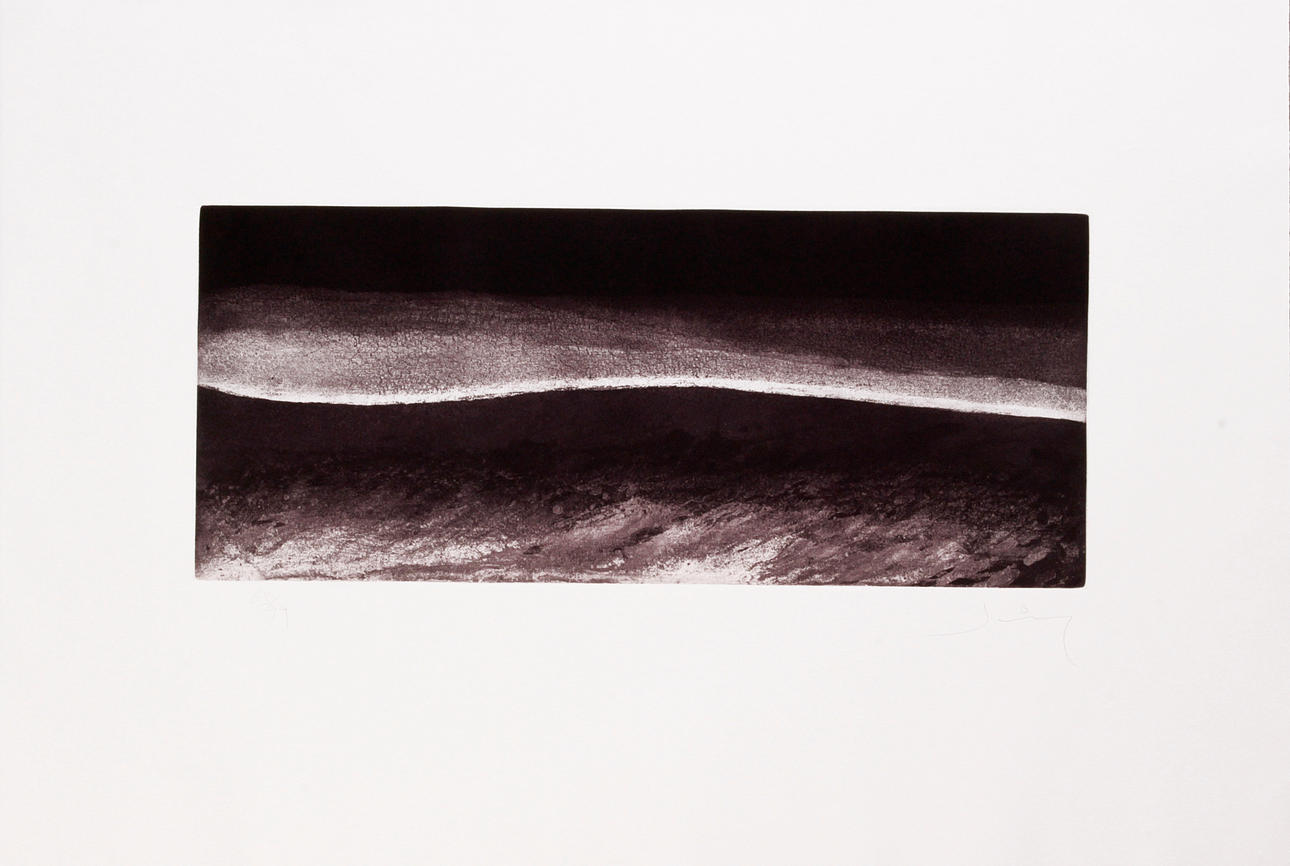 JAIME MONTSERRAT AMIGO (S. XX). “ALONGTHEWENLINE VI”, ETCHING ON PAPER, SIGNED AND NUMBERED 63/99.