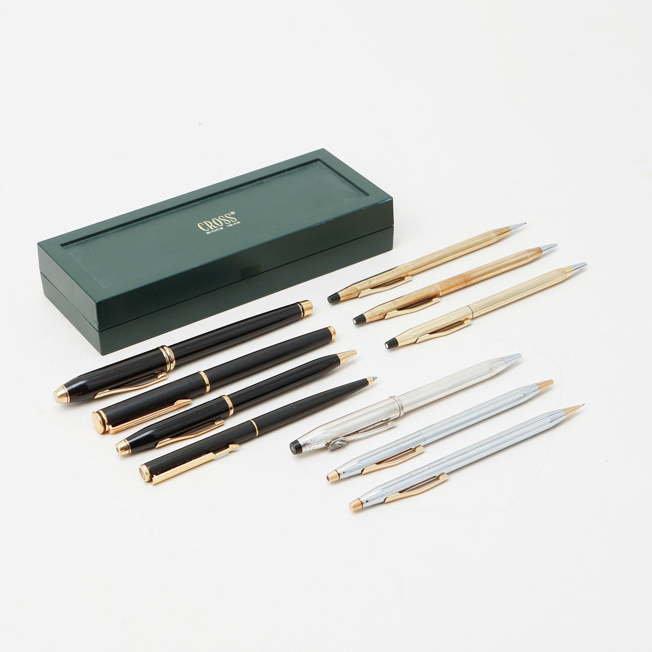 STIFTE, Cross 8 Stück, Waterman und Parker.