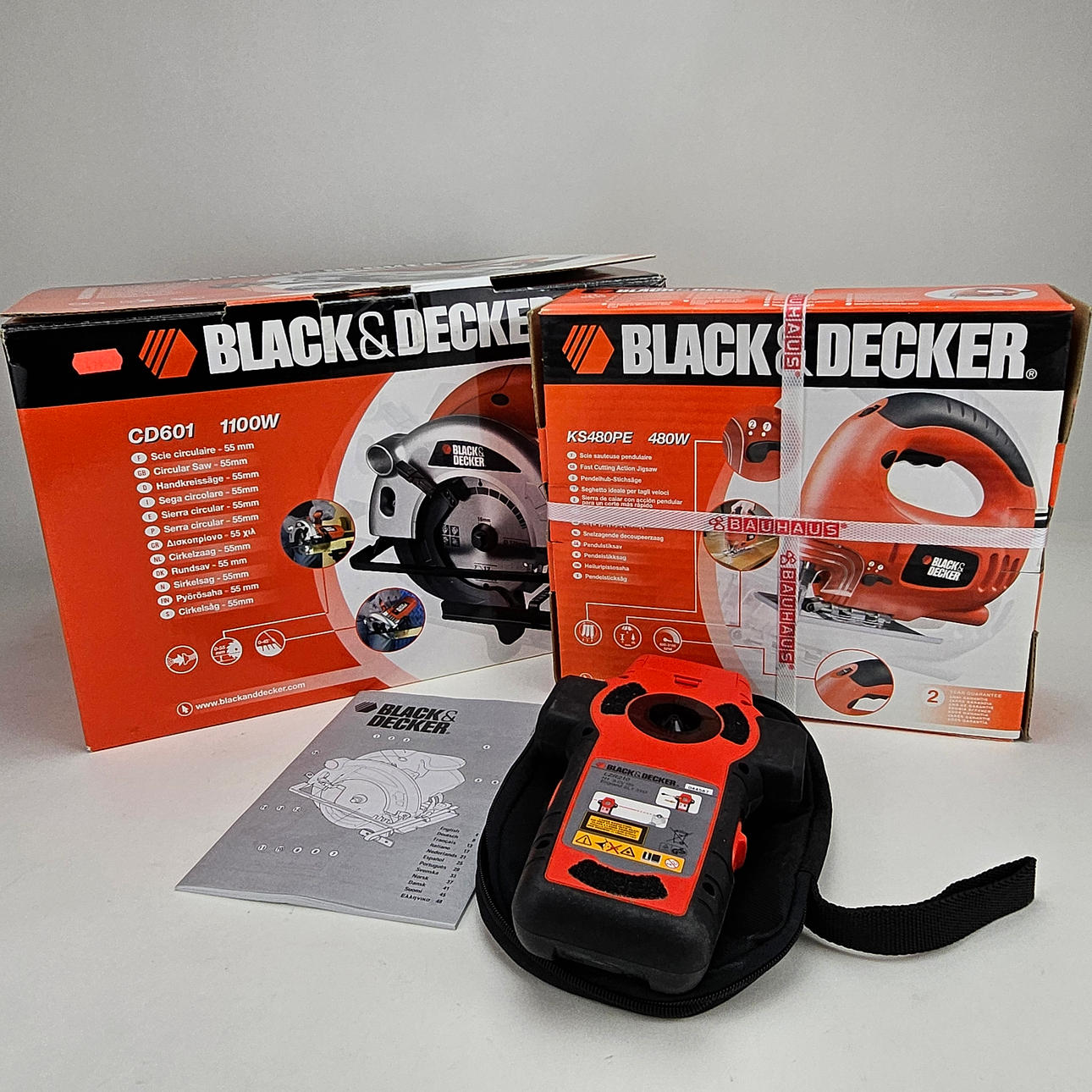A 3-piece tool, Black & Decker.
