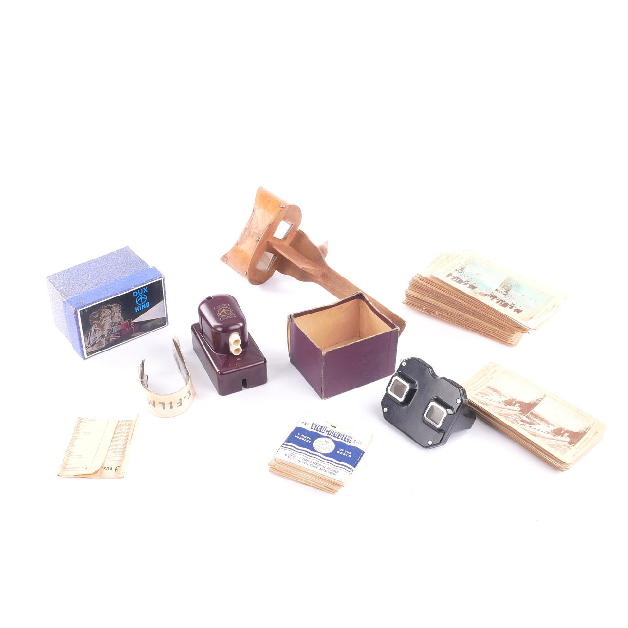 STEREOSKOP, PROJEKTOR, VIEWMASTER, BILLEDER, 20. århundrede.