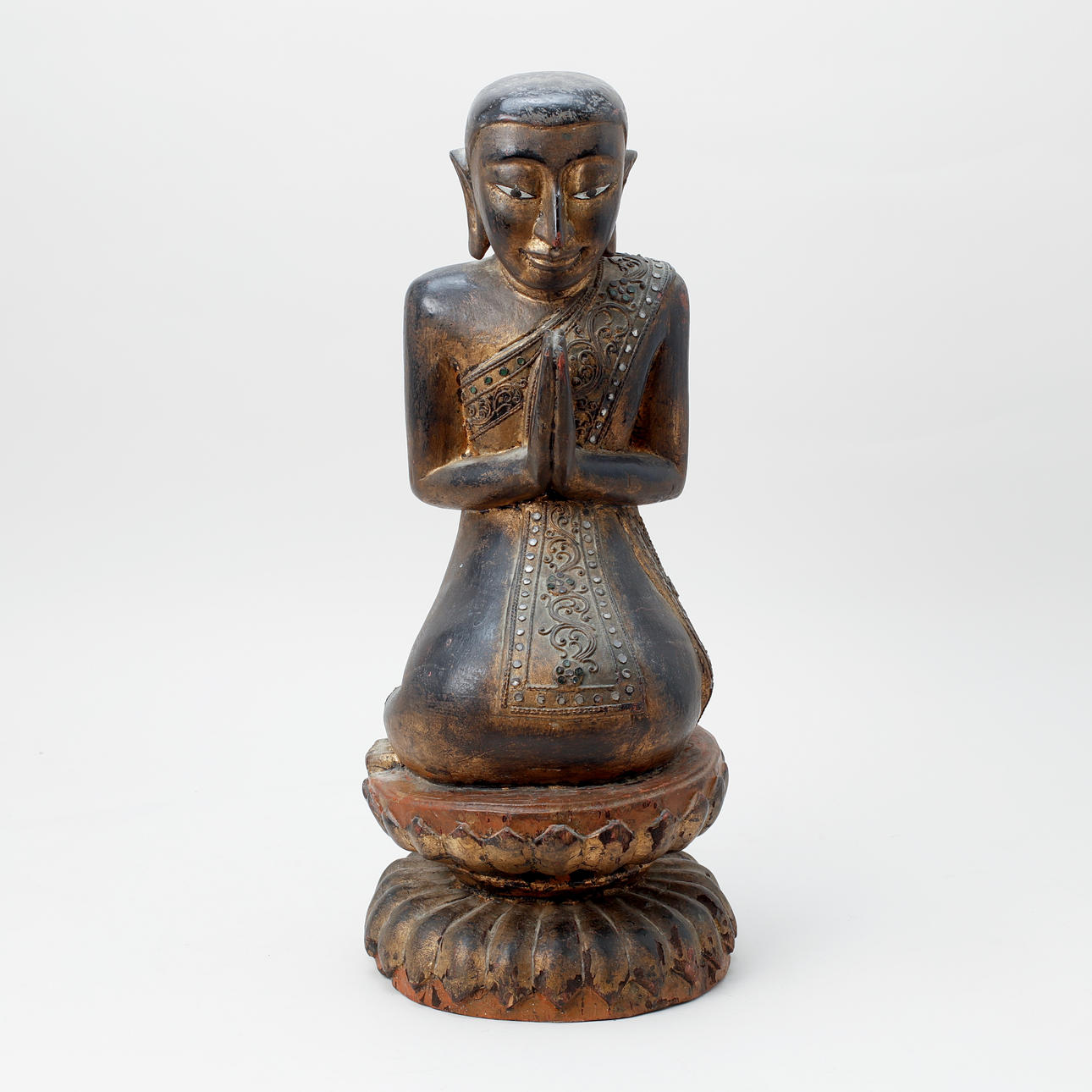 FIGURIN, trä, sydostasien.