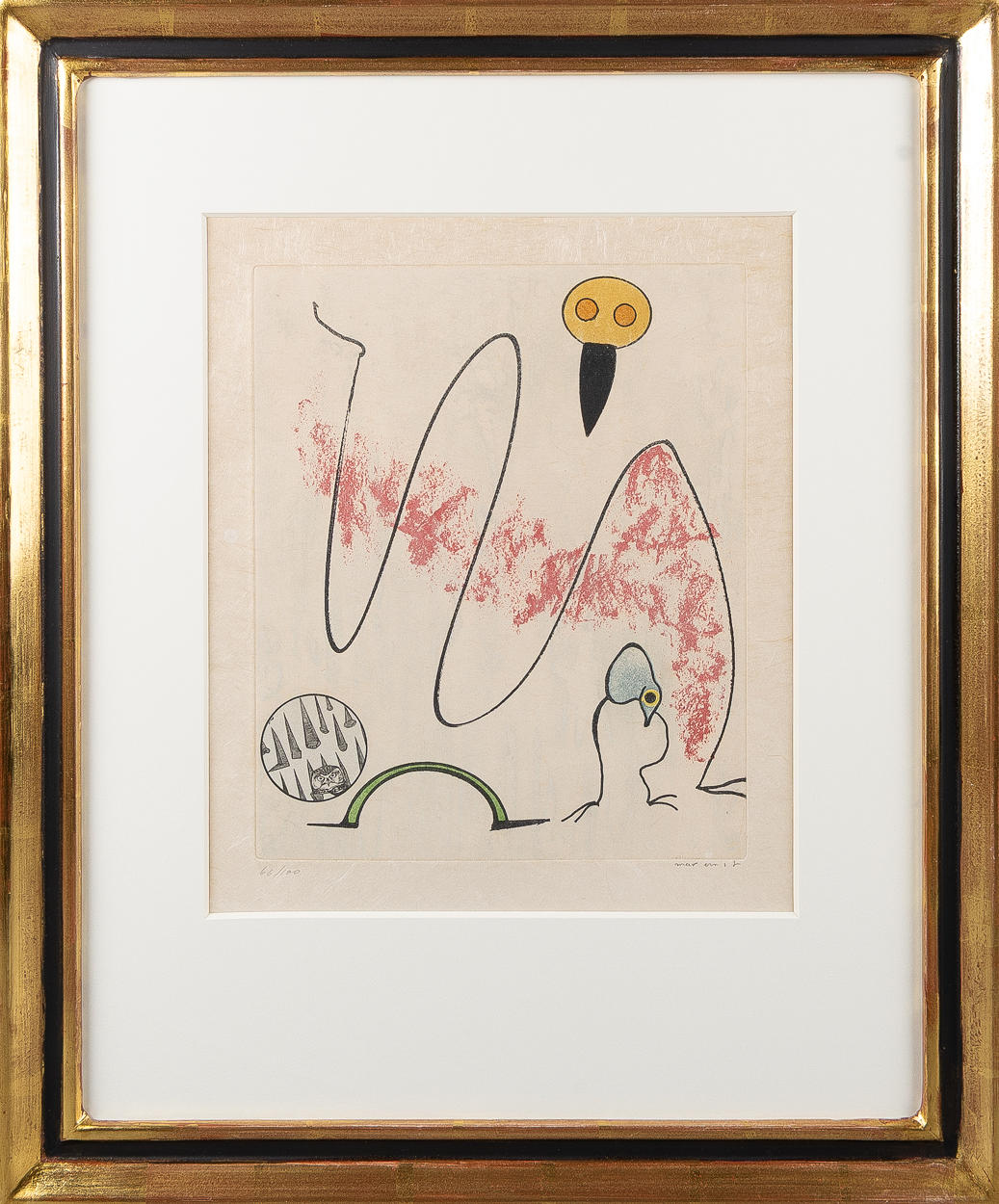 MAX ERNST. „Vögel in Gefahr“.