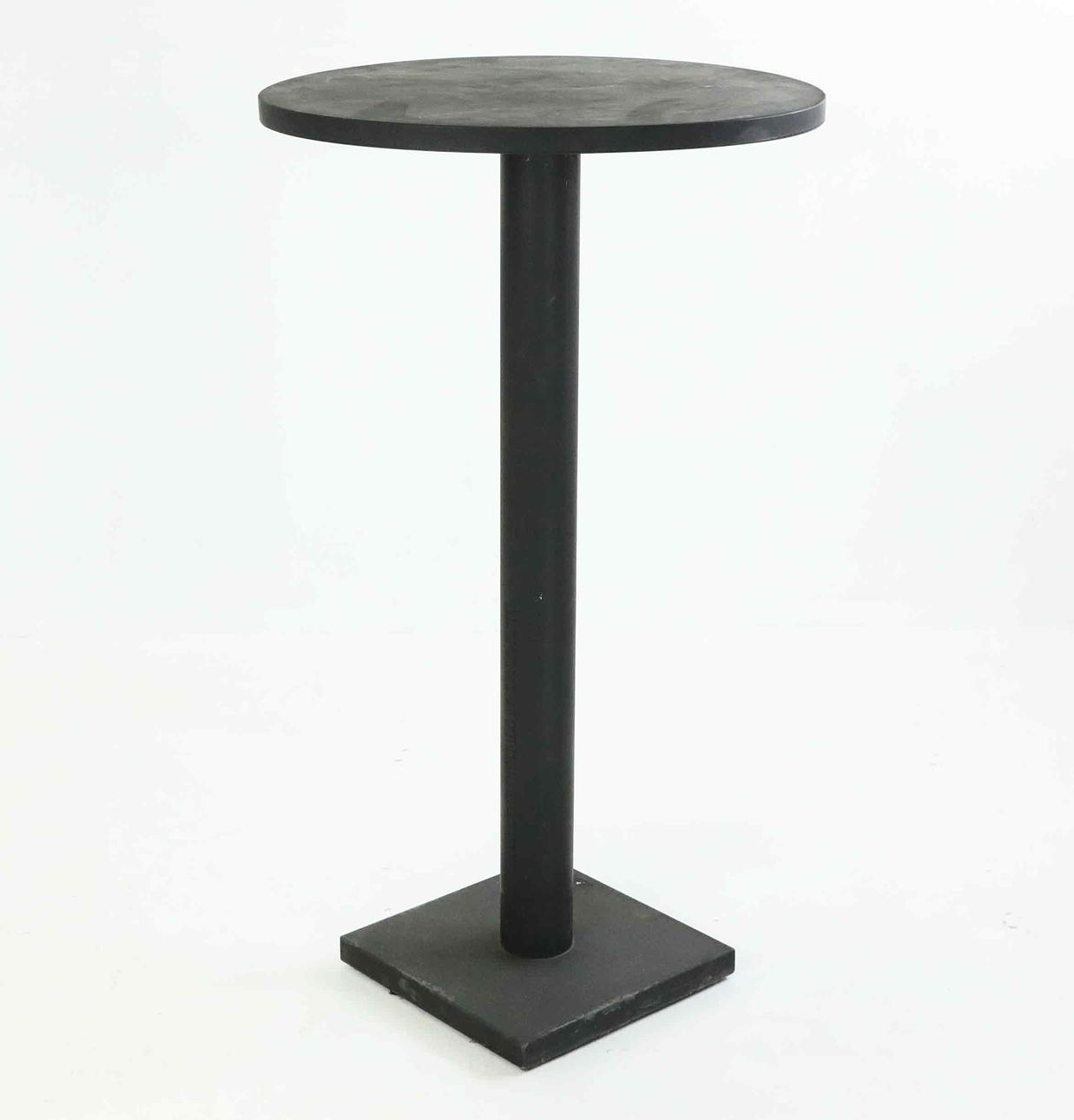 TISCH, Stehtisch, Kunststoff, Gusseisen.