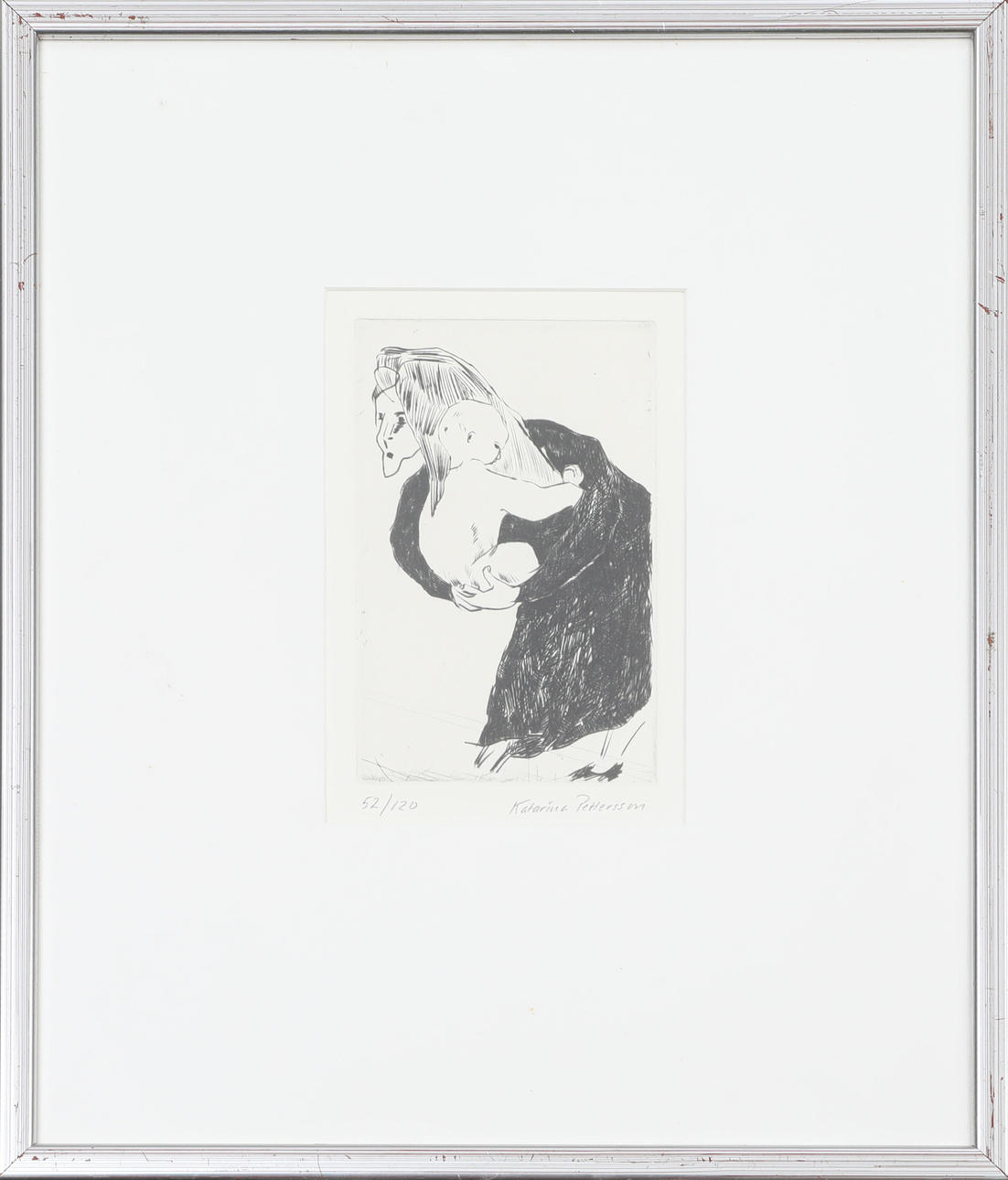 KATARINA PETTERSSON. etching, signed, numbered 52/120.
