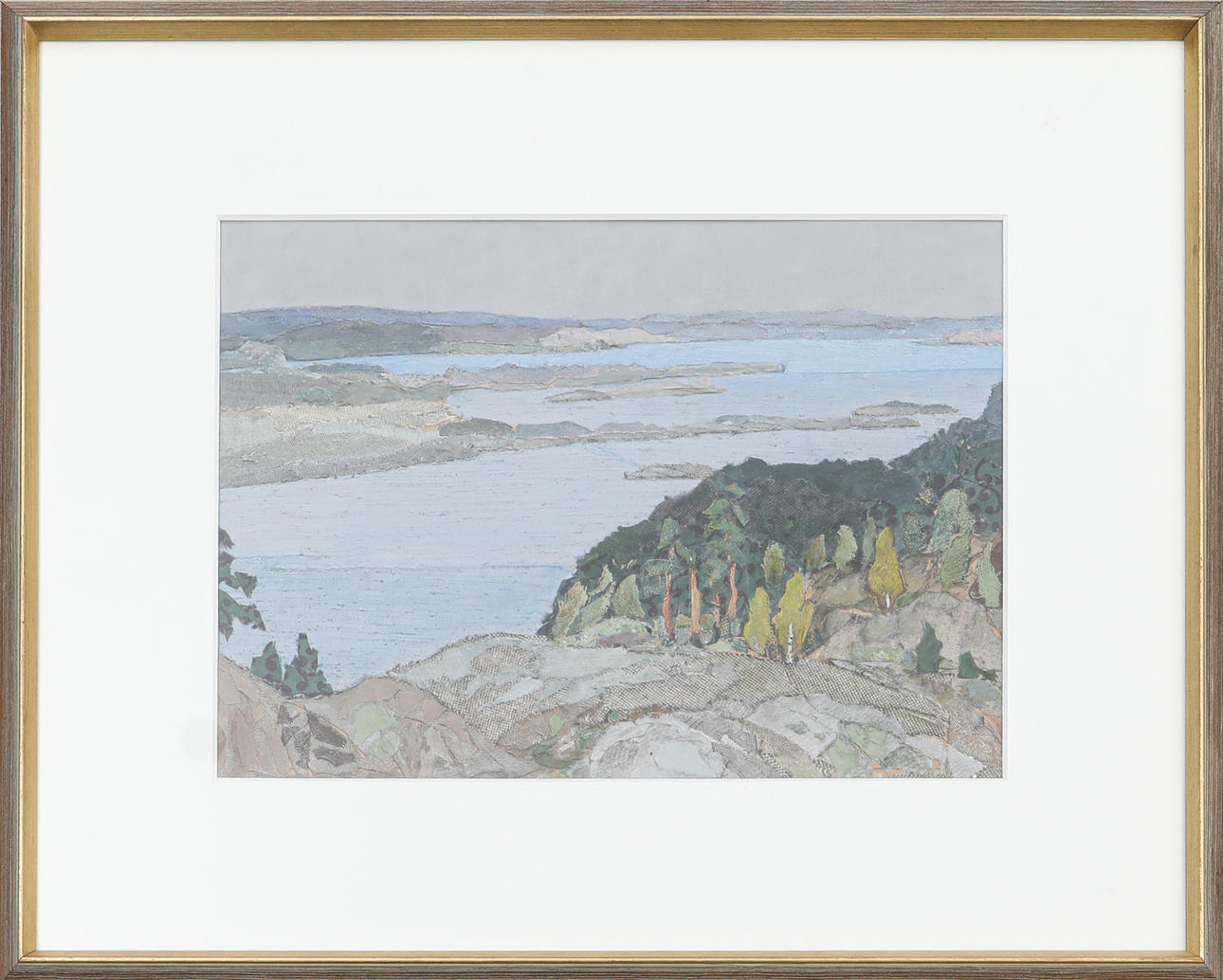 ANTS MURAKIN. tekstil kunst, „Bråviken“.