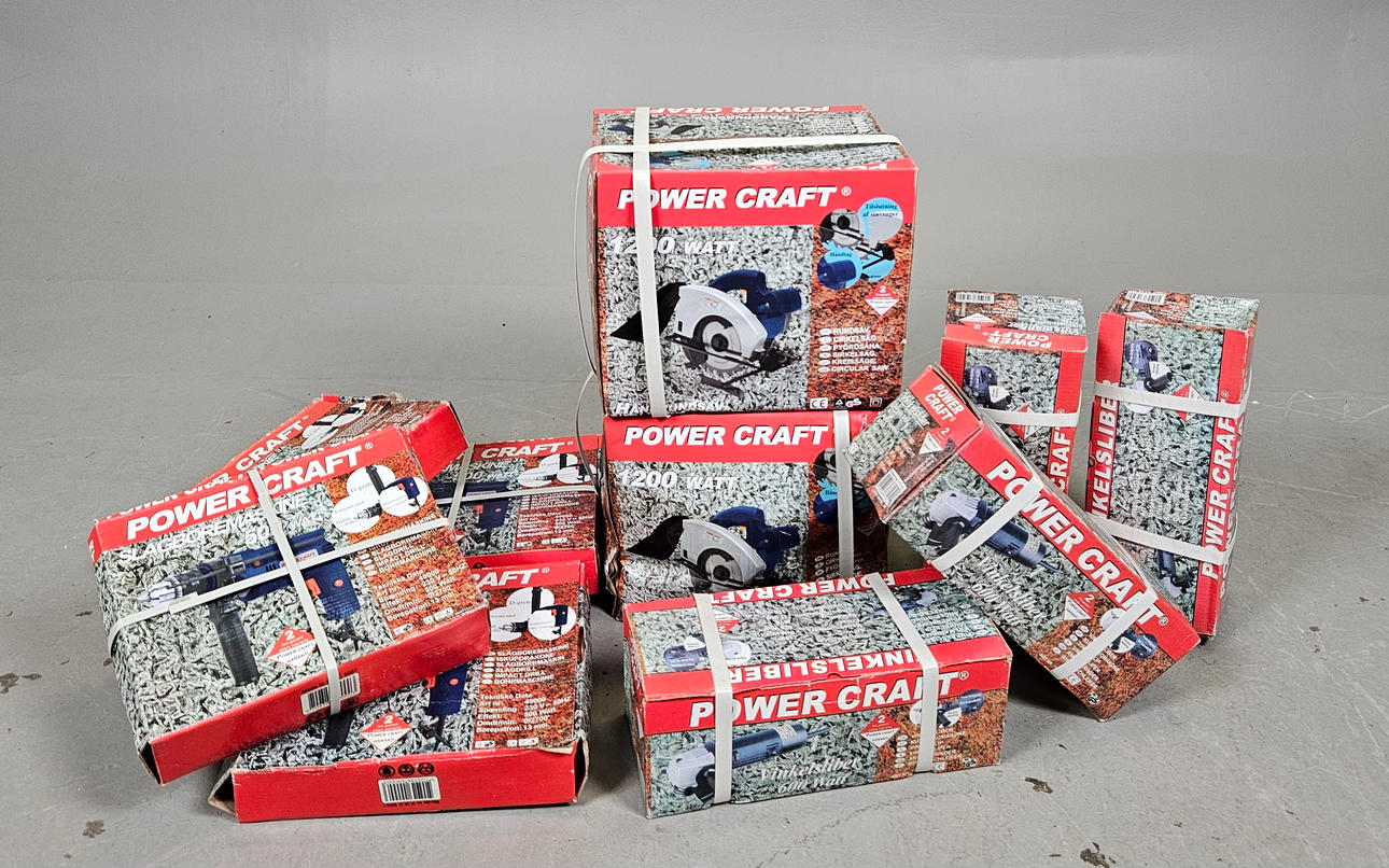 TYÖKALU, 10 kpl, Powercraft.