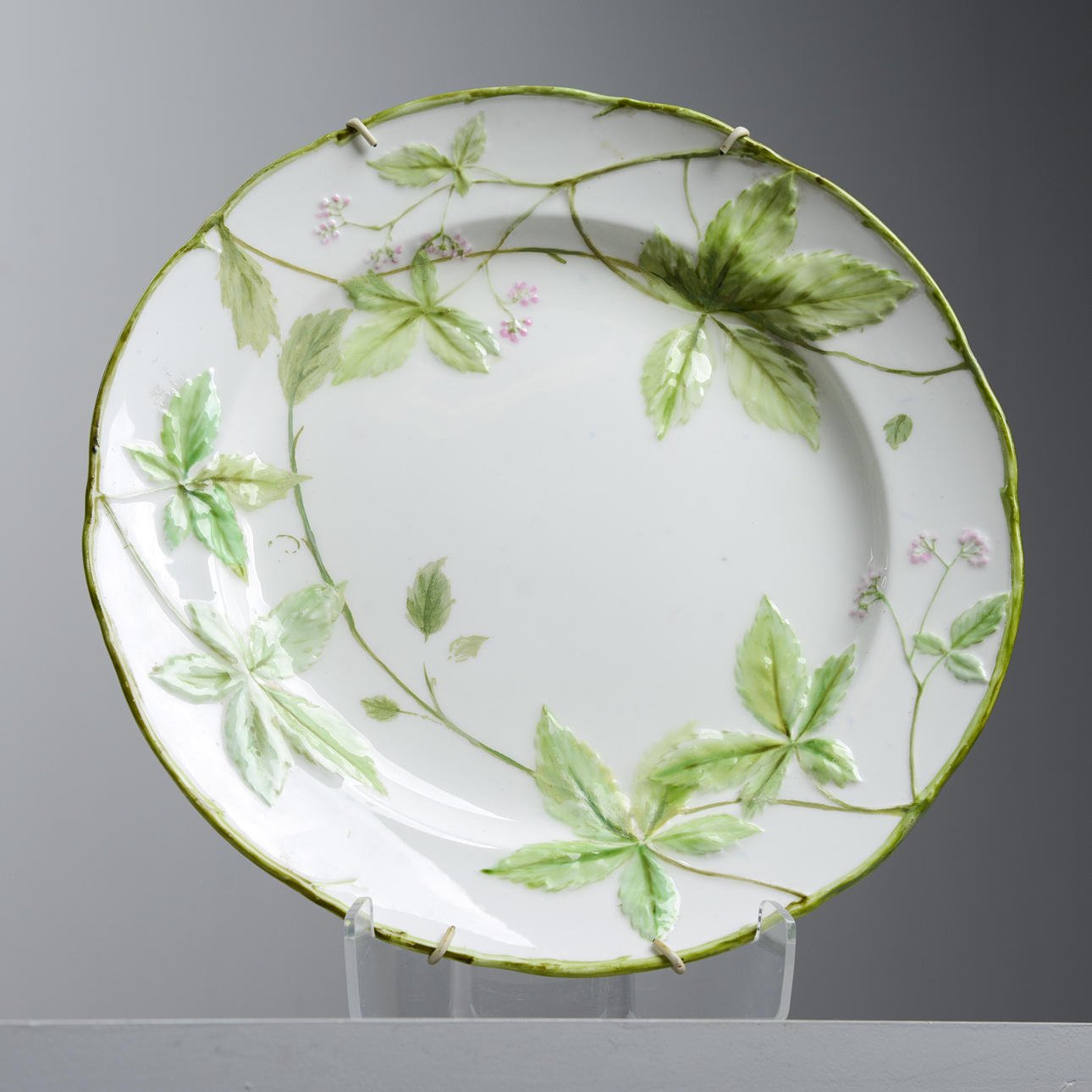 A porcelain dish, Rörstrand, 1884.