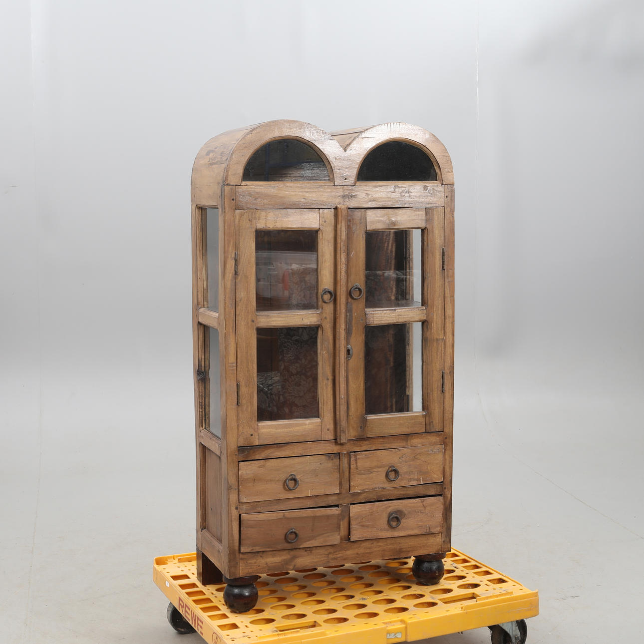 DISPLAY CABINET, newly made in the old style.