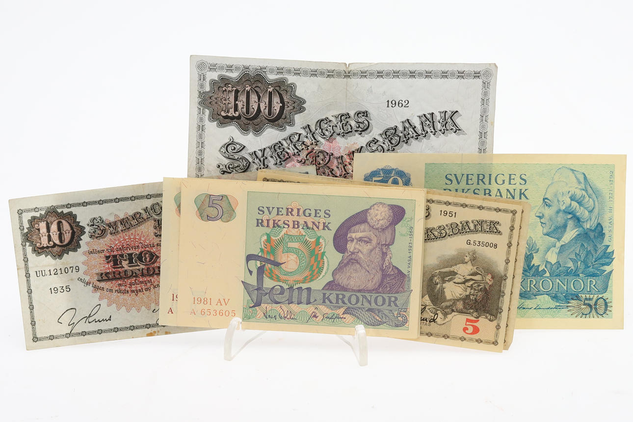 BANKNOTES, 14 pcs.