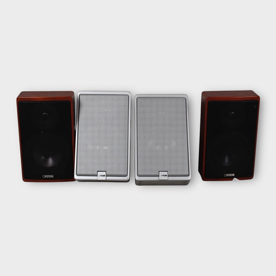 HÖGTALARE, 2 par, Canton, 1900-tal.