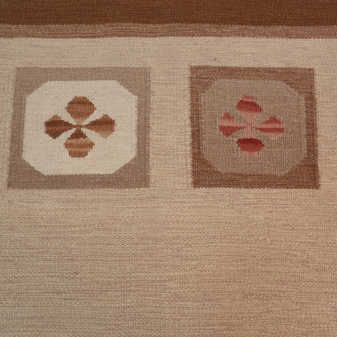 CARPET, yarrow linen, approx 229x163 cm, unsigned.