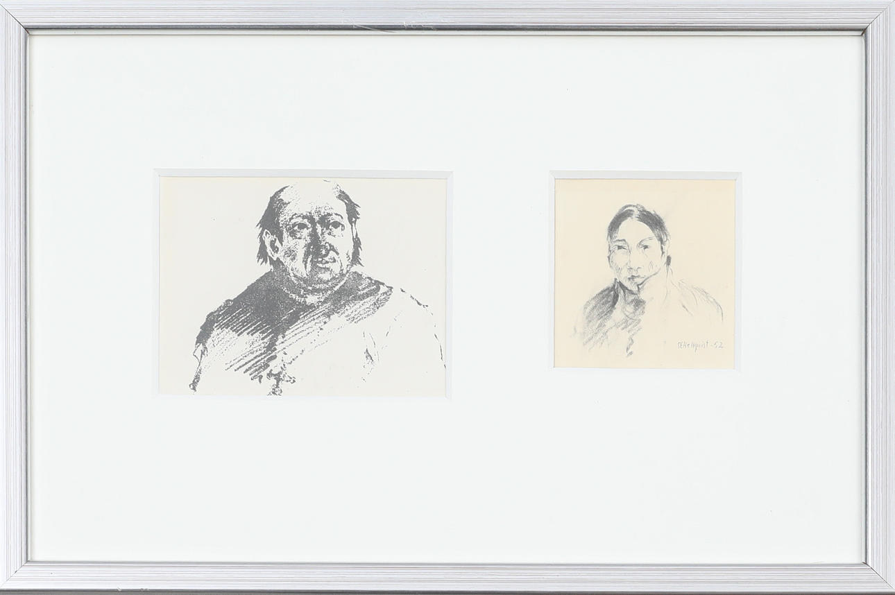 SVEN ERIK HELLQVIST. , signed and dated -52.