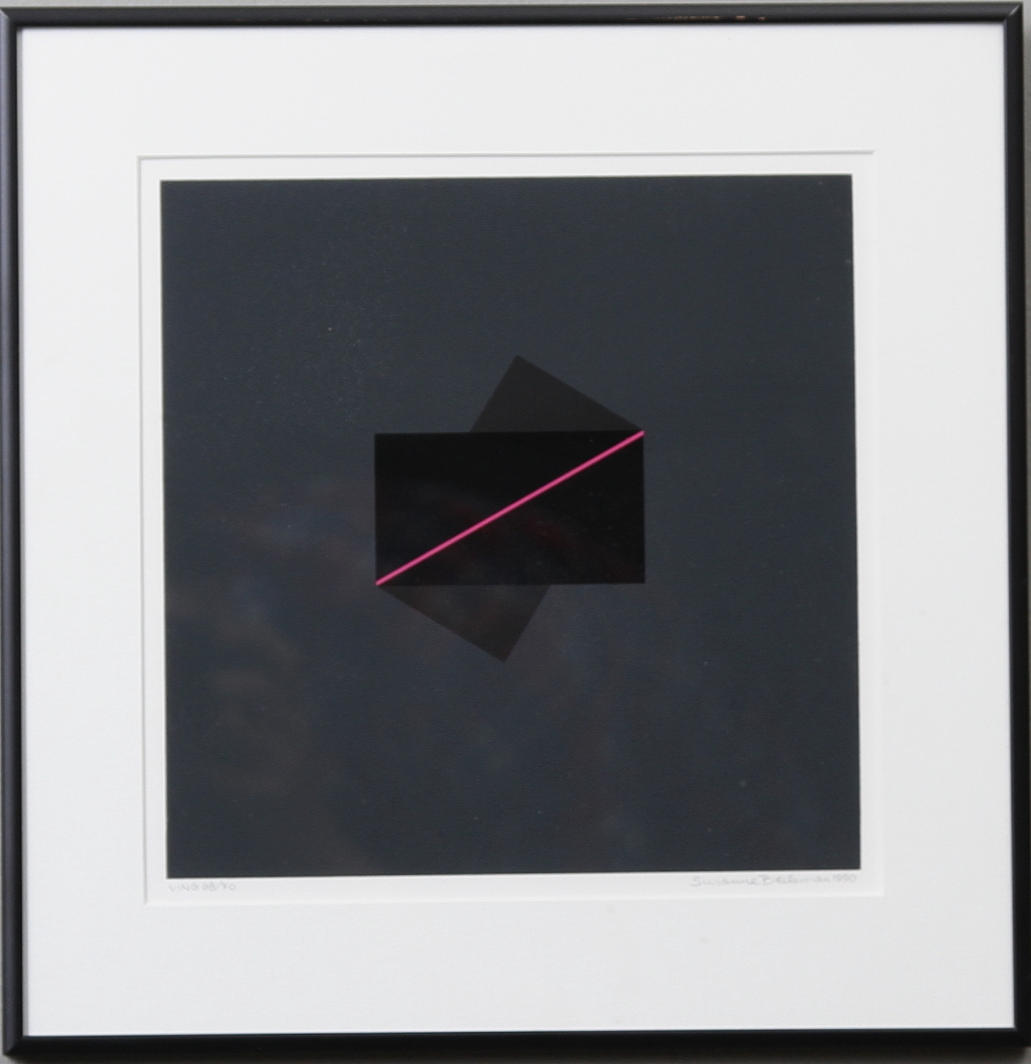 SUSANNE BECKMAN. Ving, litografi, signerad och daterad 1990.