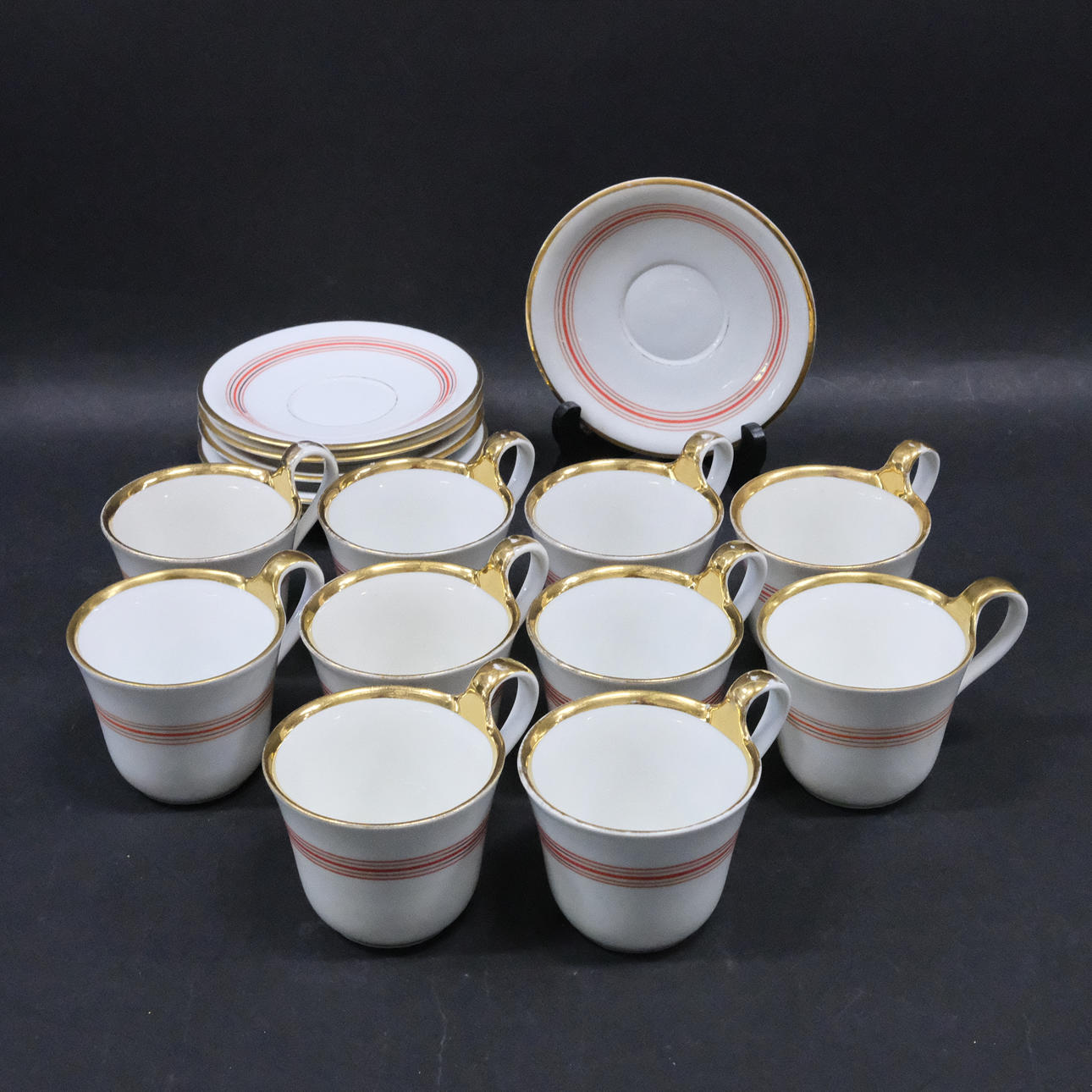 CHOKOLADEKOPPER MED UNDERKOP, SEKS STYKKER, BING & ZELENDAHL.