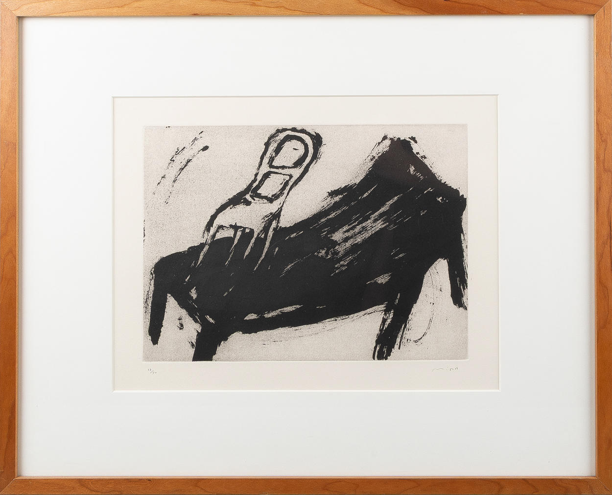 VICTOR MIRA (SPANIEN 1949-2003). Composition, etching.