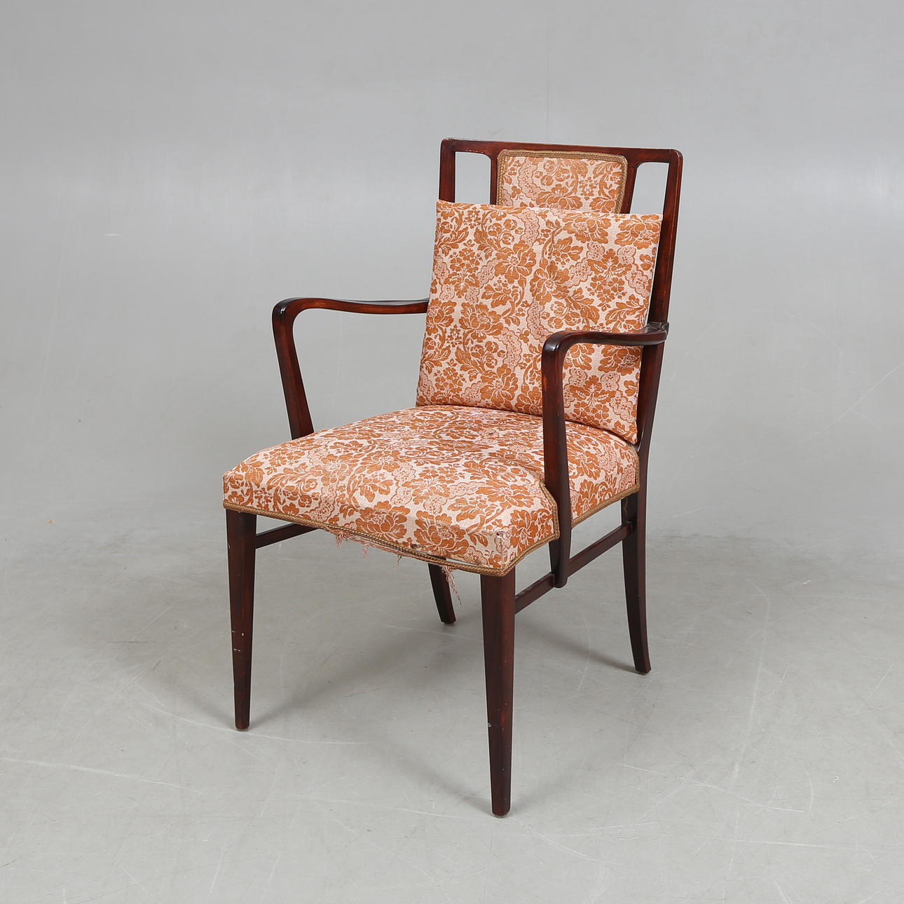 A 1940s/50s armchair.