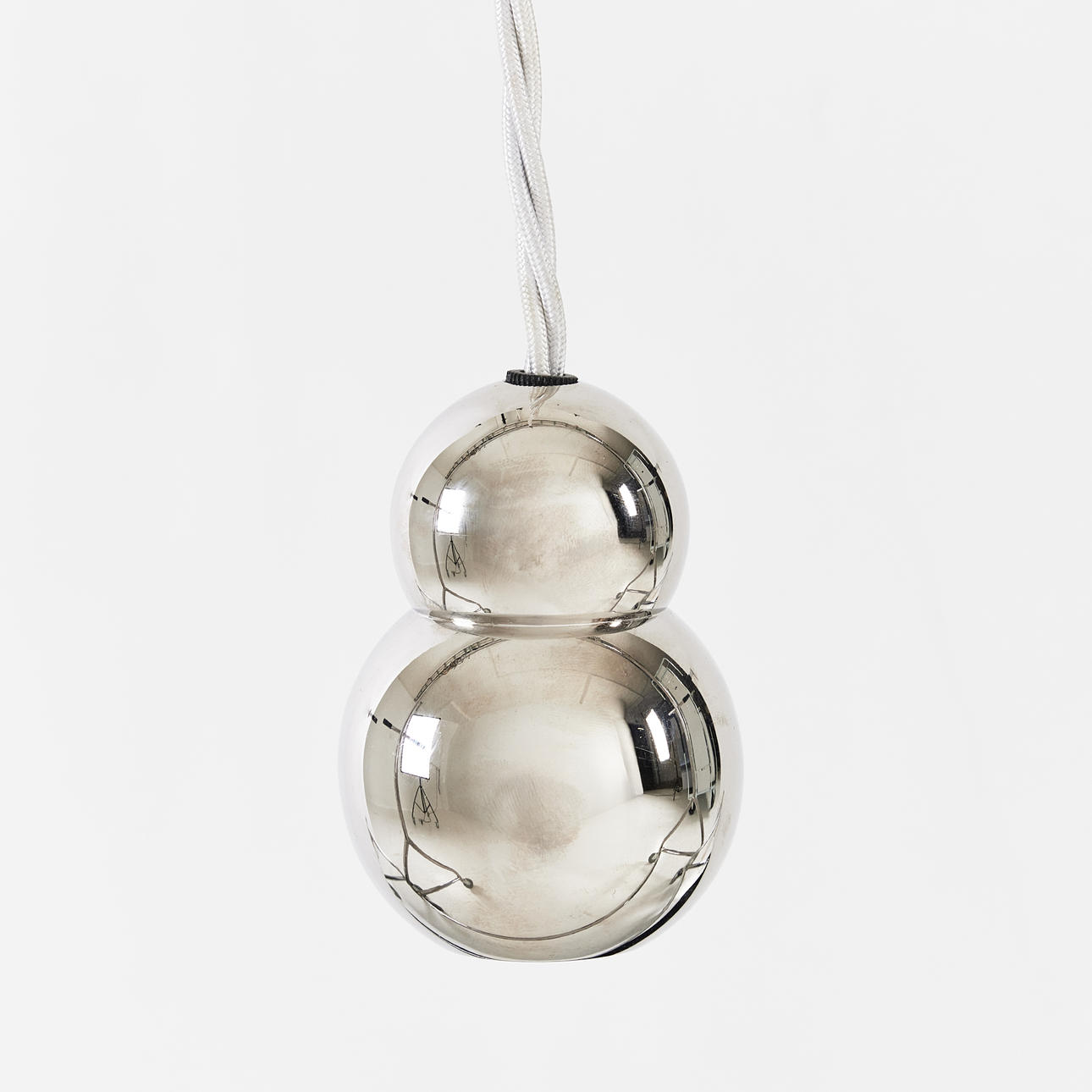 MICHAEL ANASTASSIADES. Ceiling lamp, “Ball Light Wall Bracket Small”, chrome.