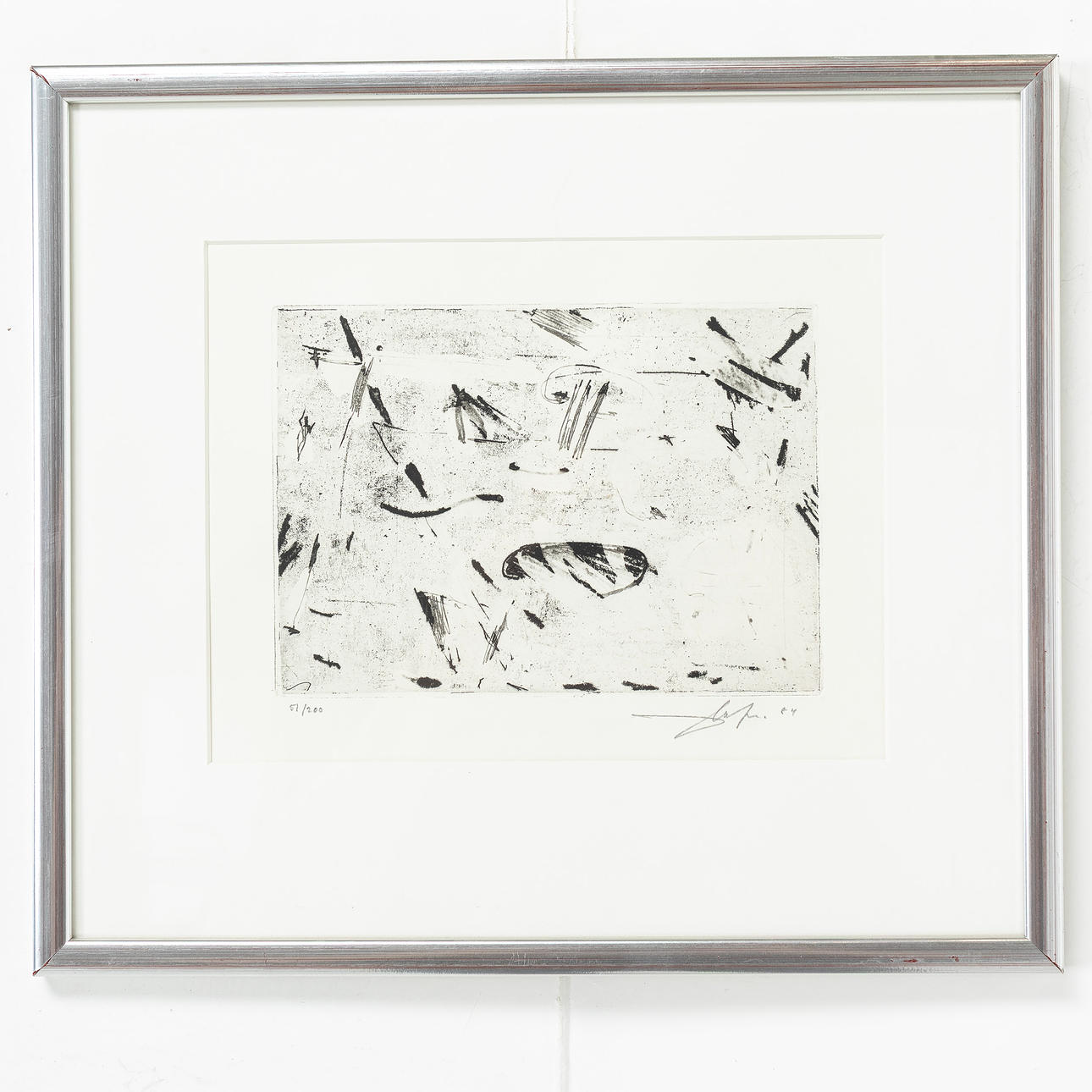 GÖRAN LAGER, Etsning, signerad och numrerad.