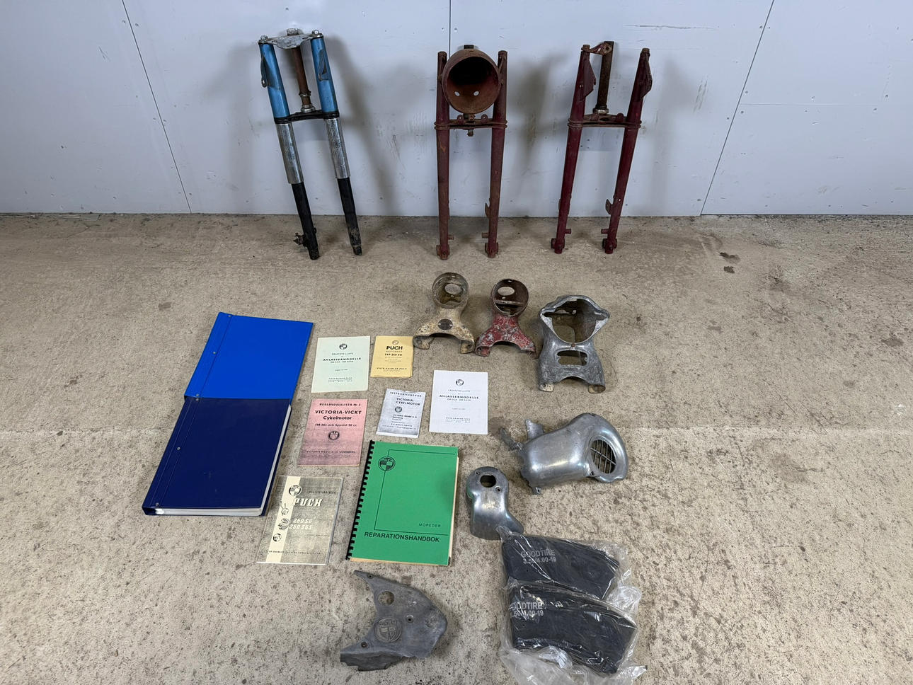 FORGAFLER m.v., midten af det 20. århundrede.