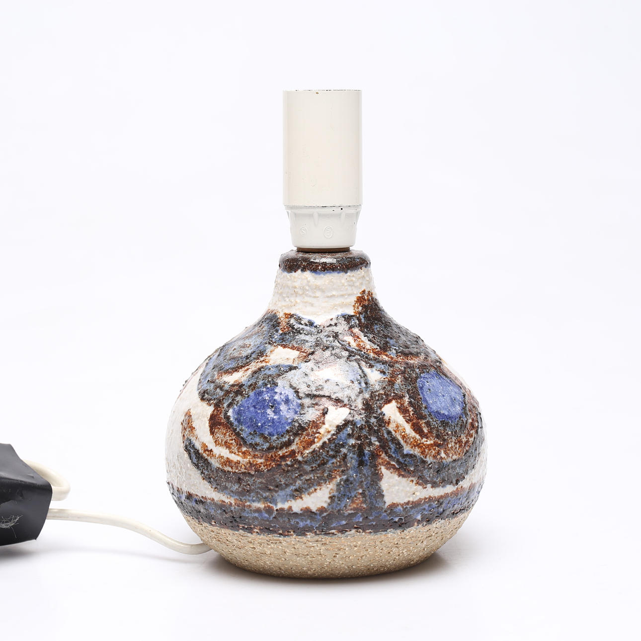 A ceramic table lamp, Søholm, Denmark, 1900's.