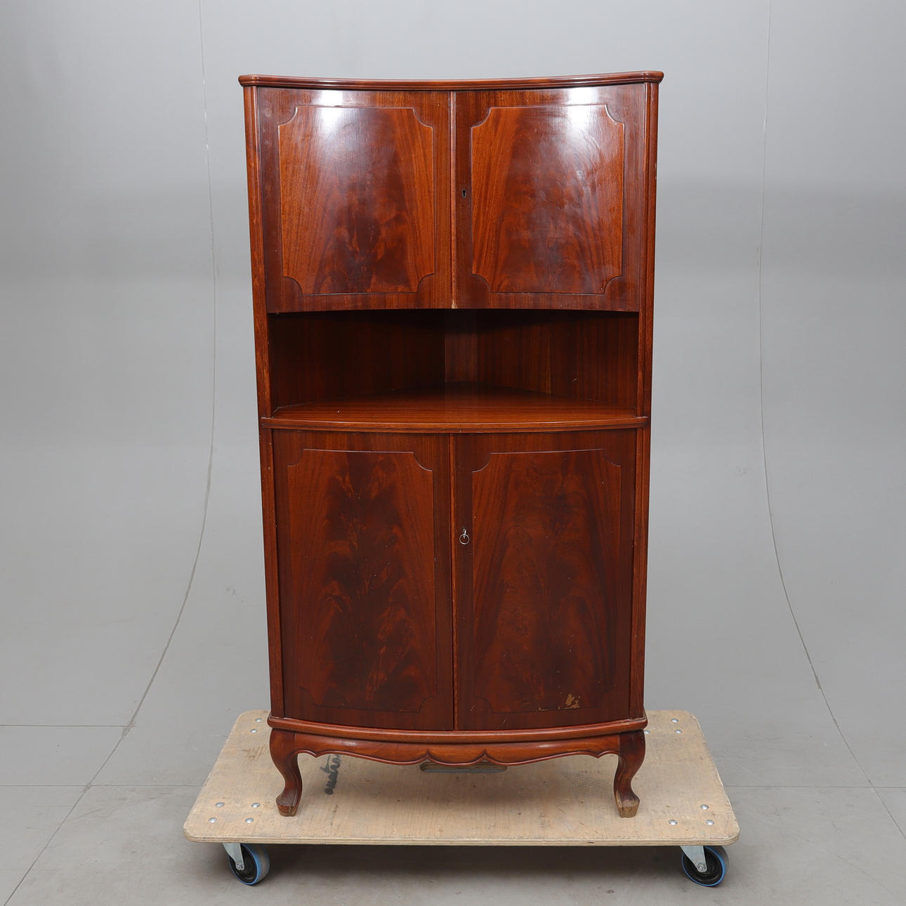 A corner cabinet, Möbelbolaget, Tranås, 1940s.