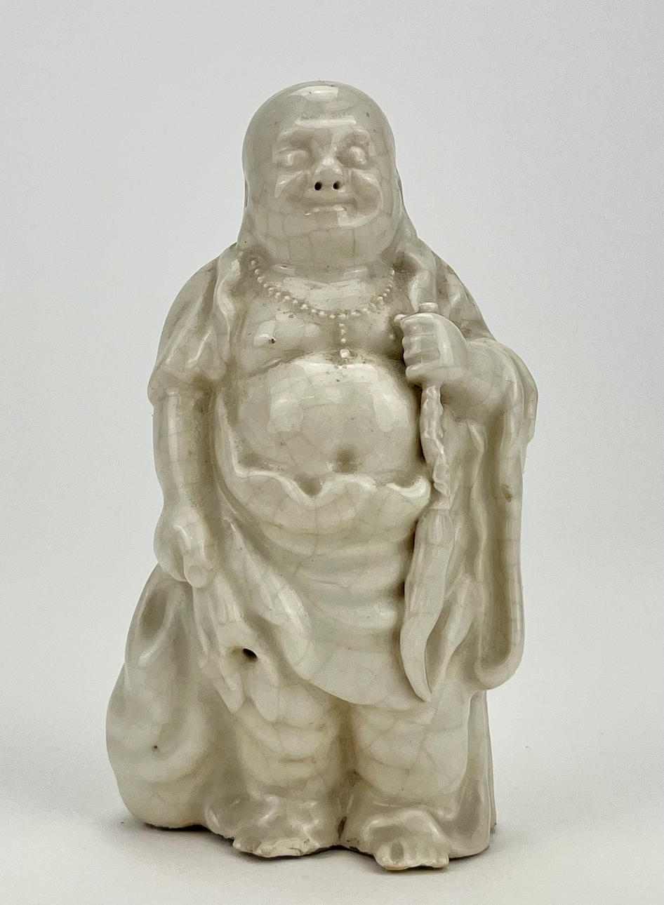 Un Buda de cerámica, China.