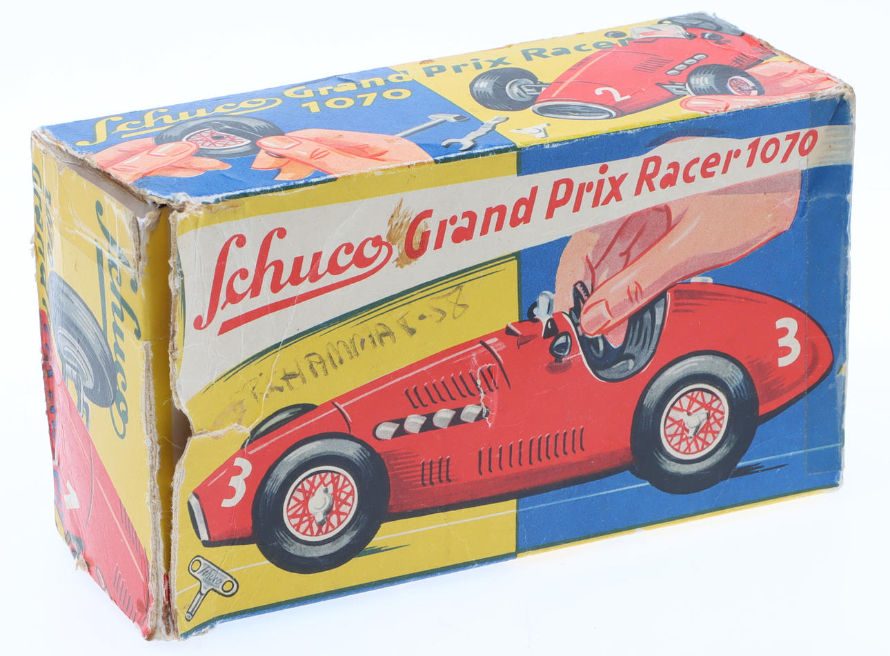 MODEL CAR, Schuco Grand prix racer 1070. Toys - Model cars - Auctionet