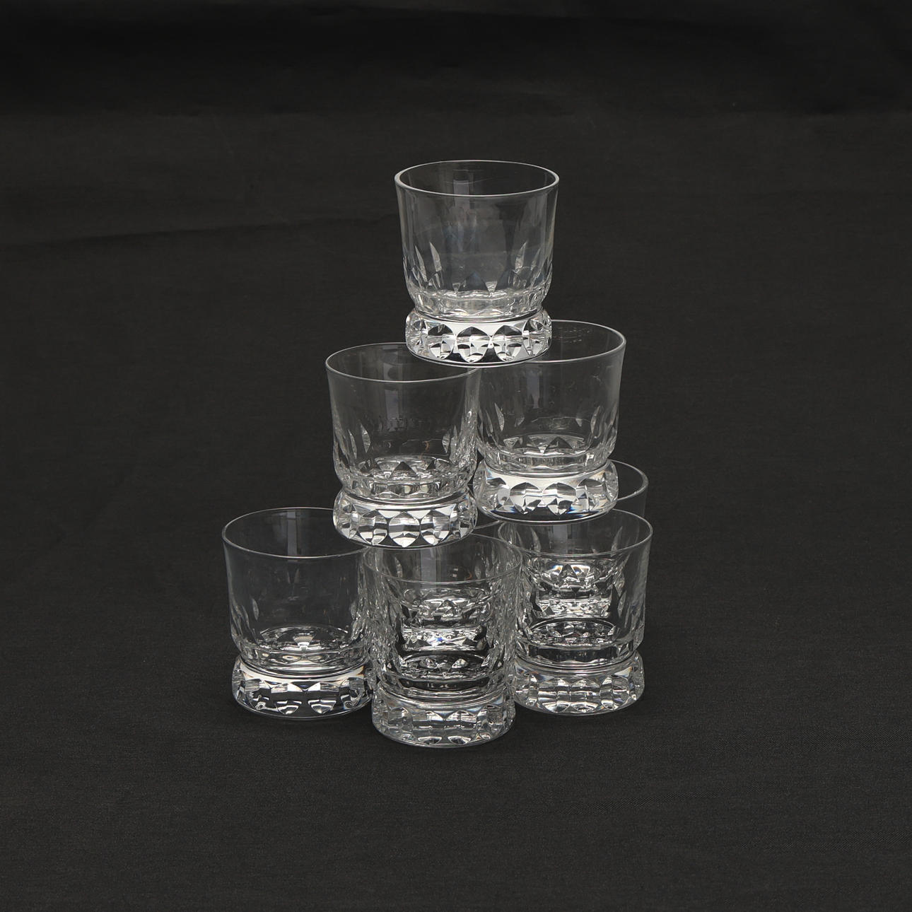 GÖRAN WÄRFF. Glas, 8 st, Kosta "Prince", 1900-tal.