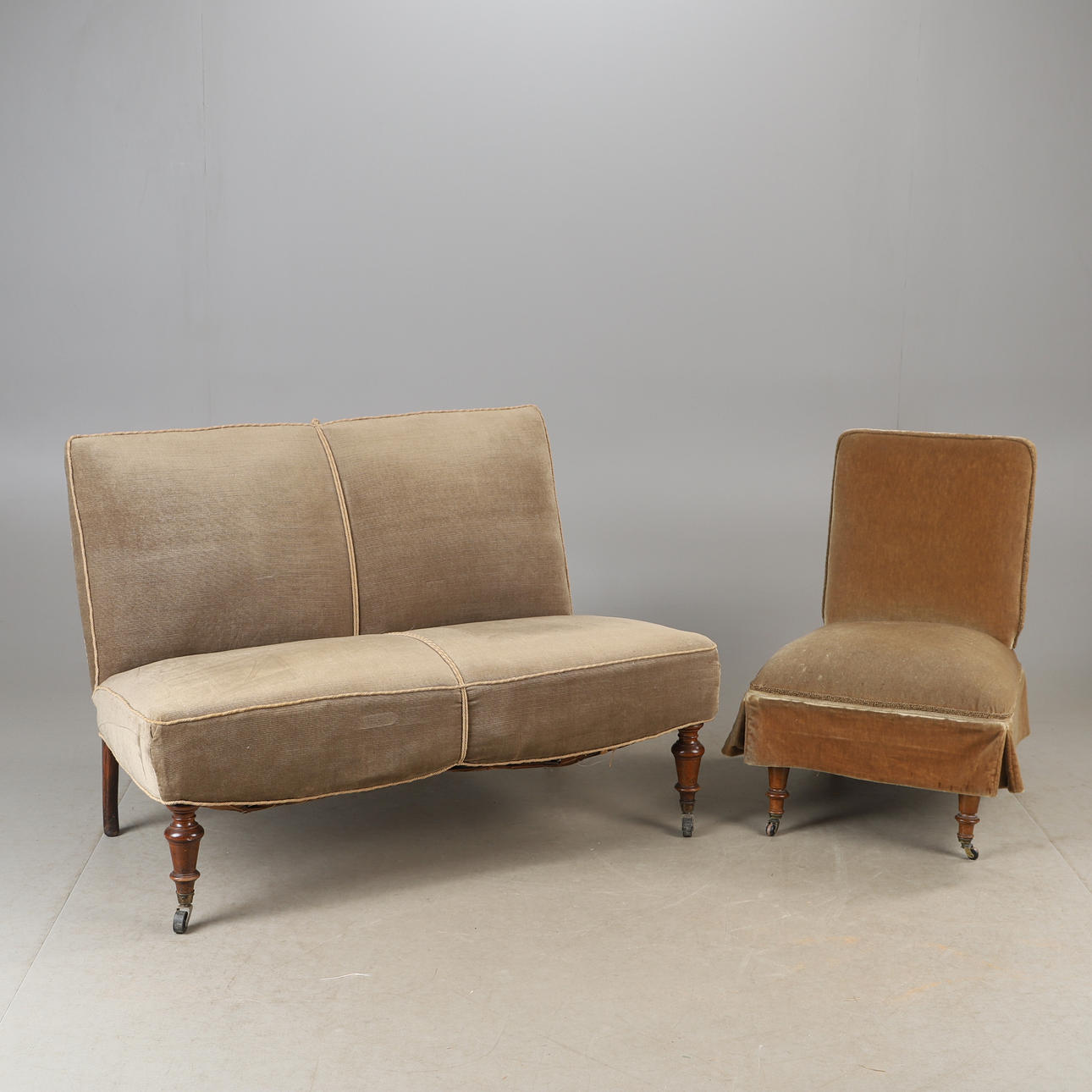 OPHOLDSOMRÅDE, overdådig polstring, 1800/20. århundrede.