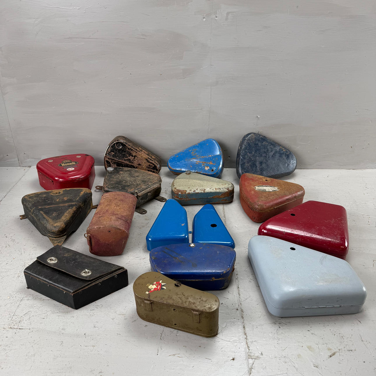 A set of tool boxes, mid 20th century.