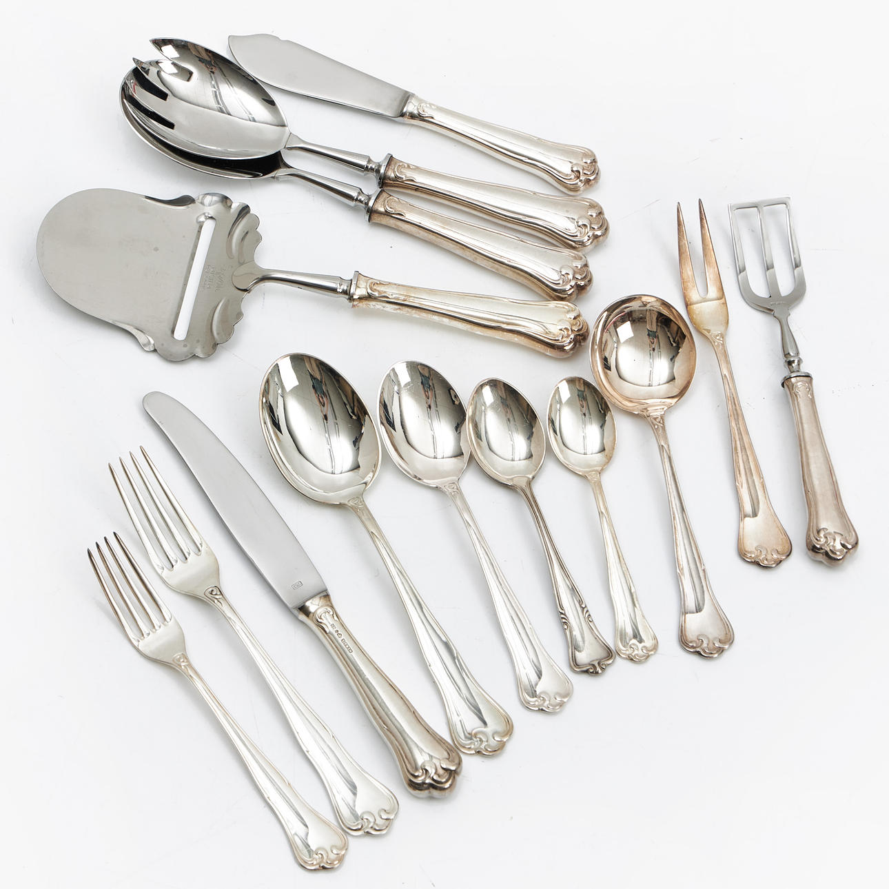 CUTLERY SET, 113 pieces, Symphony, Mema, silver.
