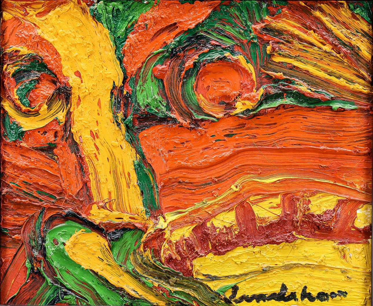 BENGT LINDSTRÖM. „Ansigt“.