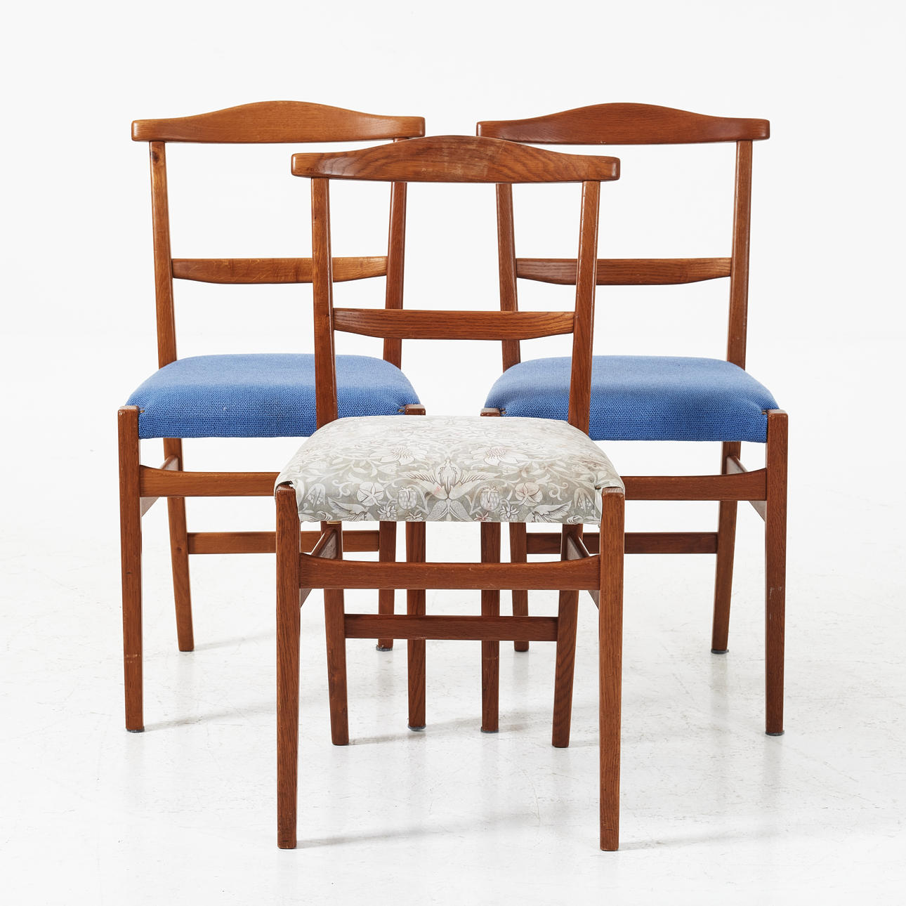 CARL MALMSTEN. Stolar, 3 st., Gemla, 1950-tal.