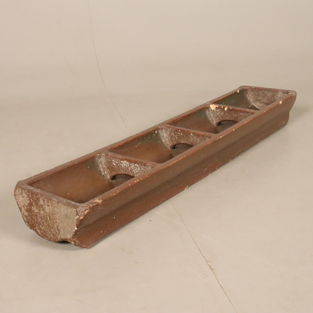 FODERTRÅG, saltglaserat stengods, Höganäs.