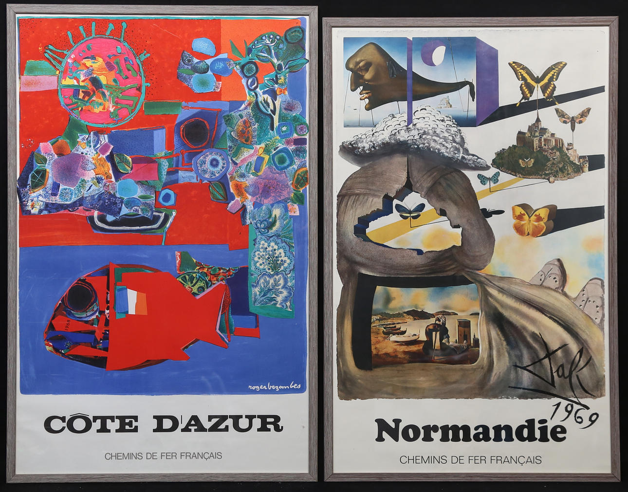 POSTERS/PRINTS, 2, inter alia, by Salvador Dali.