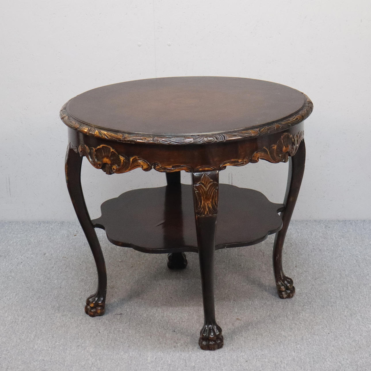 Chippendale style coffee table, 20th century.