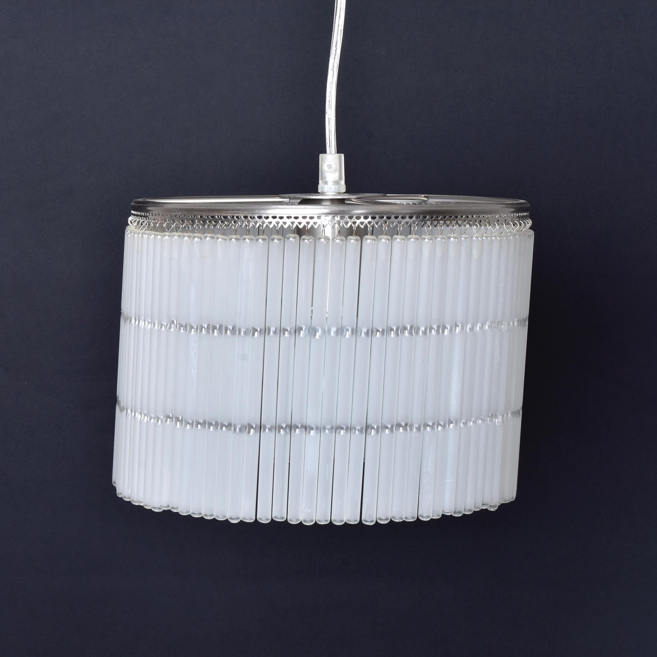 CEILING LAMP, lantern, glass/metal, contemporary.