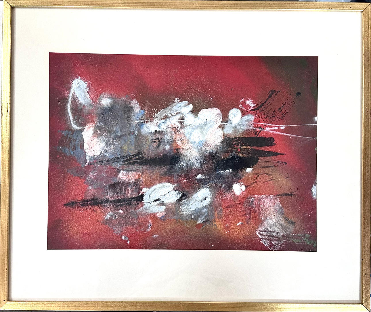 OIDENTIFIERAD KONSTNÄR. Oil on cardboard.